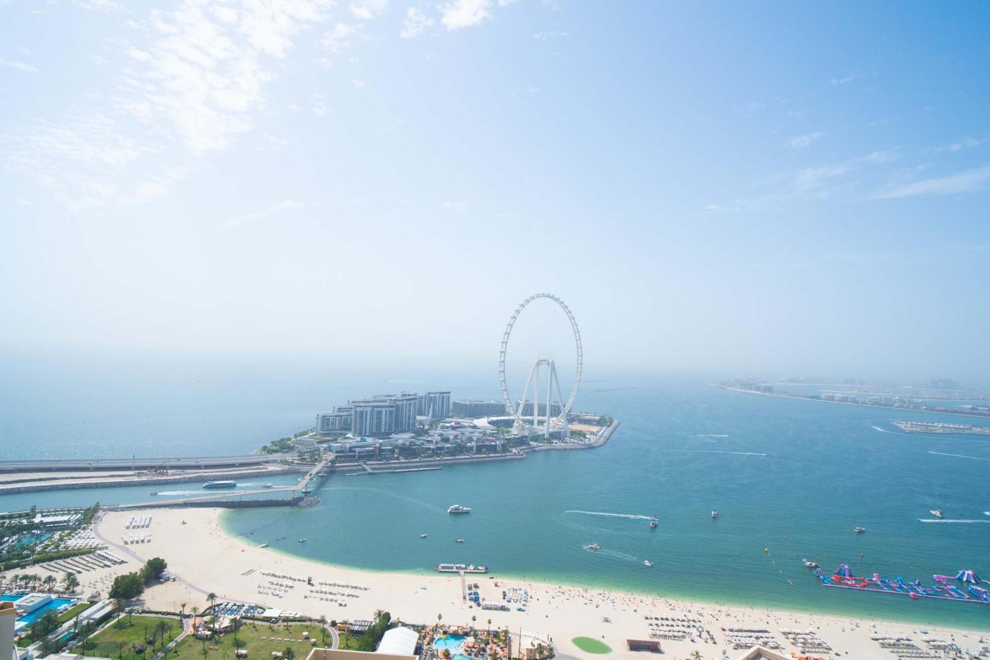 Jbr Amwaj 4 , Upgraded Sea And Ain Dubai Views, 2M Walk To Beach By Gardenia Suitse Kültér fotó