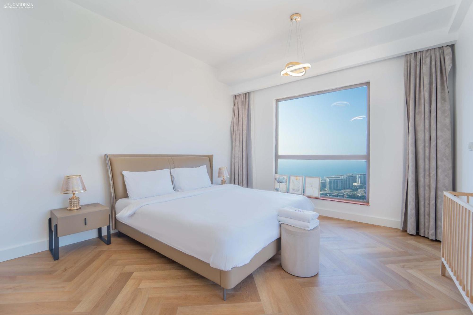 Jbr Amwaj 4 , Upgraded Sea And Ain Dubai Views, 2M Walk To Beach By Gardenia Suitse Kültér fotó