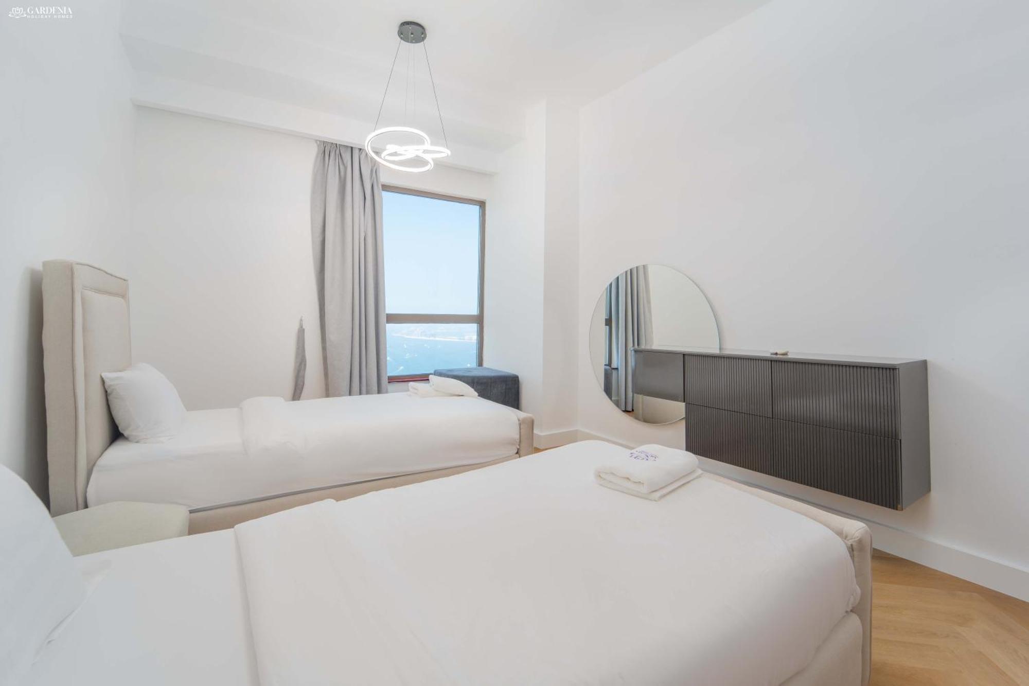 Jbr Amwaj 4 , Upgraded Sea And Ain Dubai Views, 2M Walk To Beach By Gardenia Suitse Kültér fotó